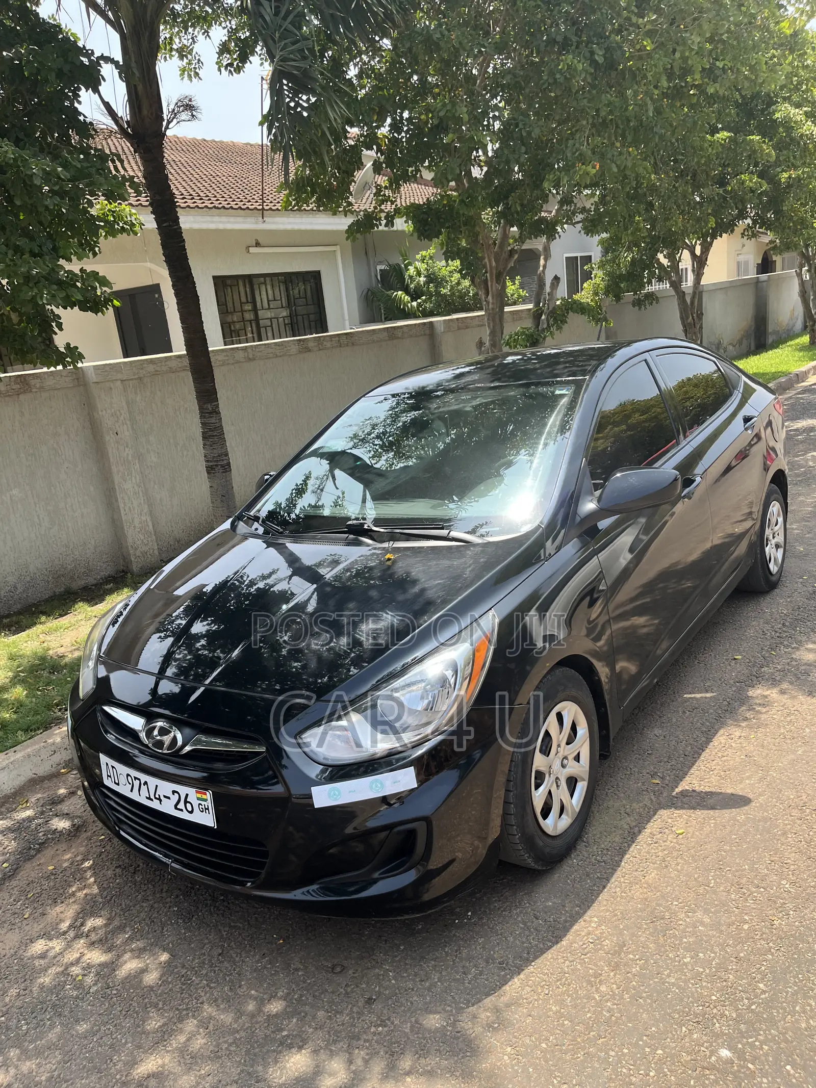 Hyundai Accent 2013 Black
