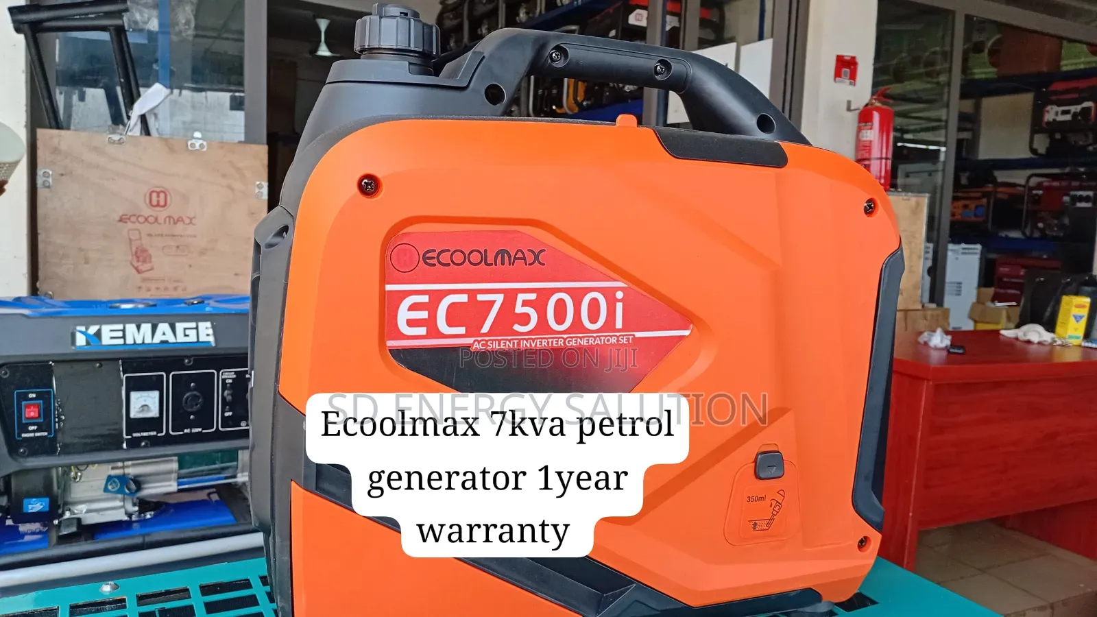 Ecoolmax 7KVA Petrol Generator – Ideal for Homes and Businesses