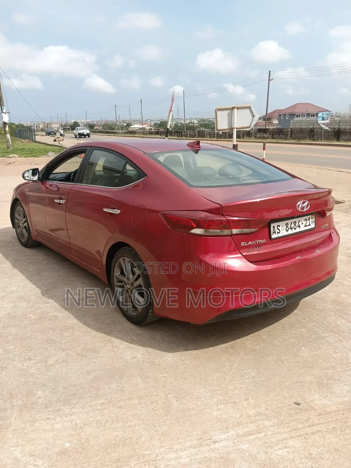 Hyundai Elantra 2017 Red