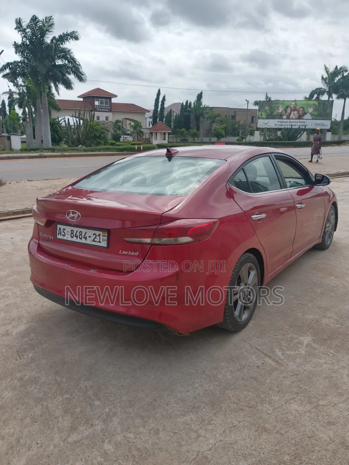 Hyundai Elantra 2017 Red