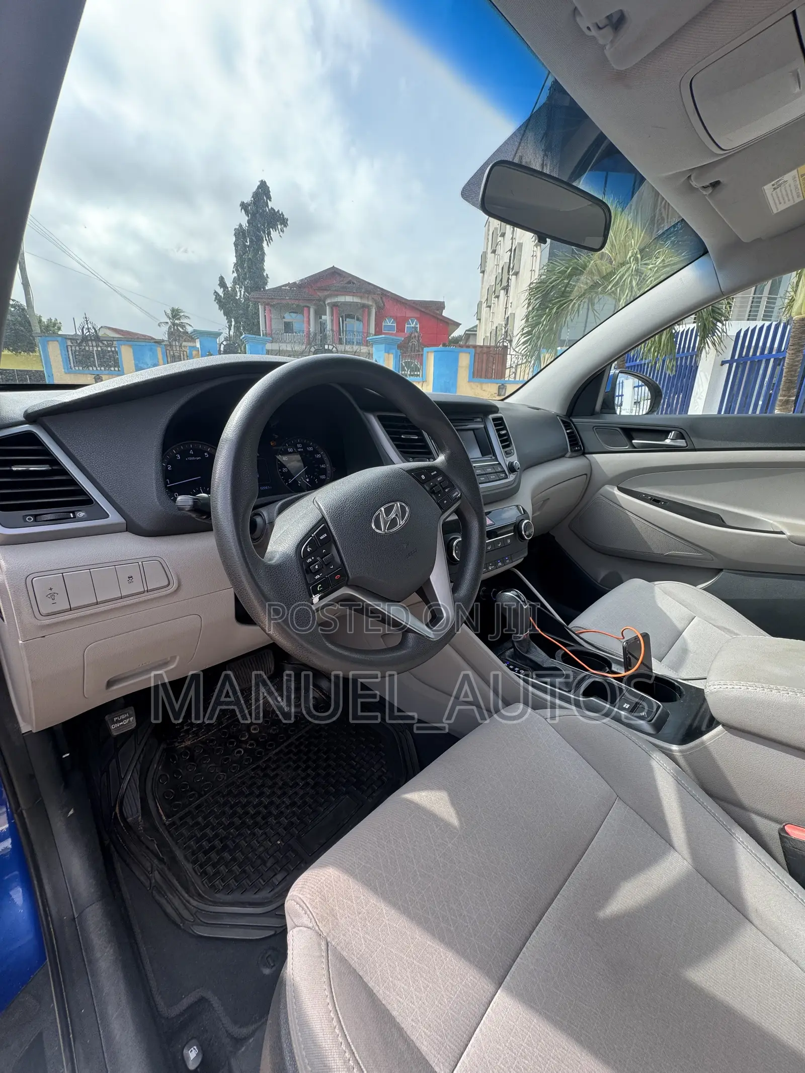 Hyundai Tucson 2017 Blue