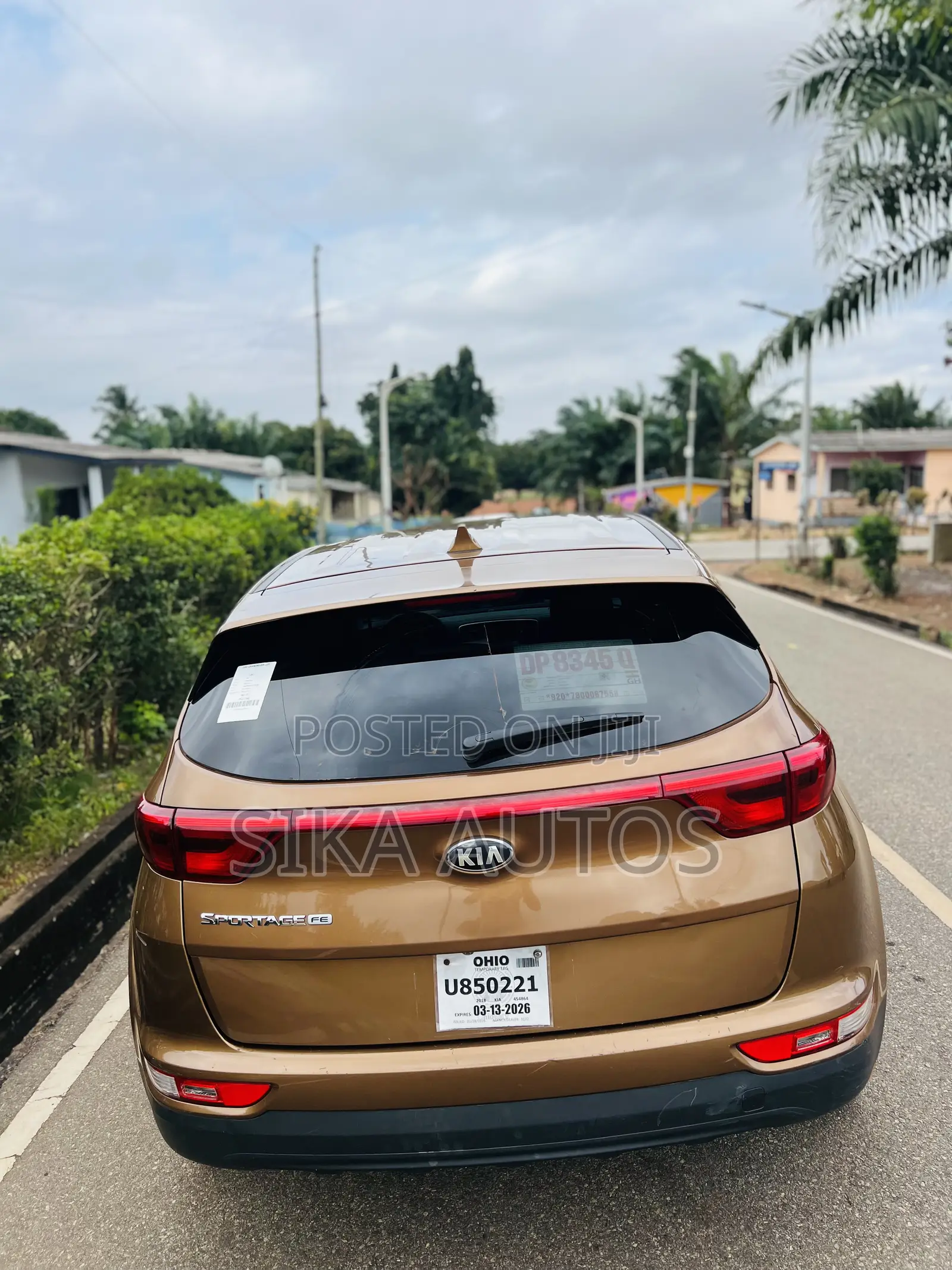 Kia Sportage EX AWD 2018 Brown