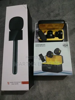 Magnetic Lapel Microphone +Microphone Stick