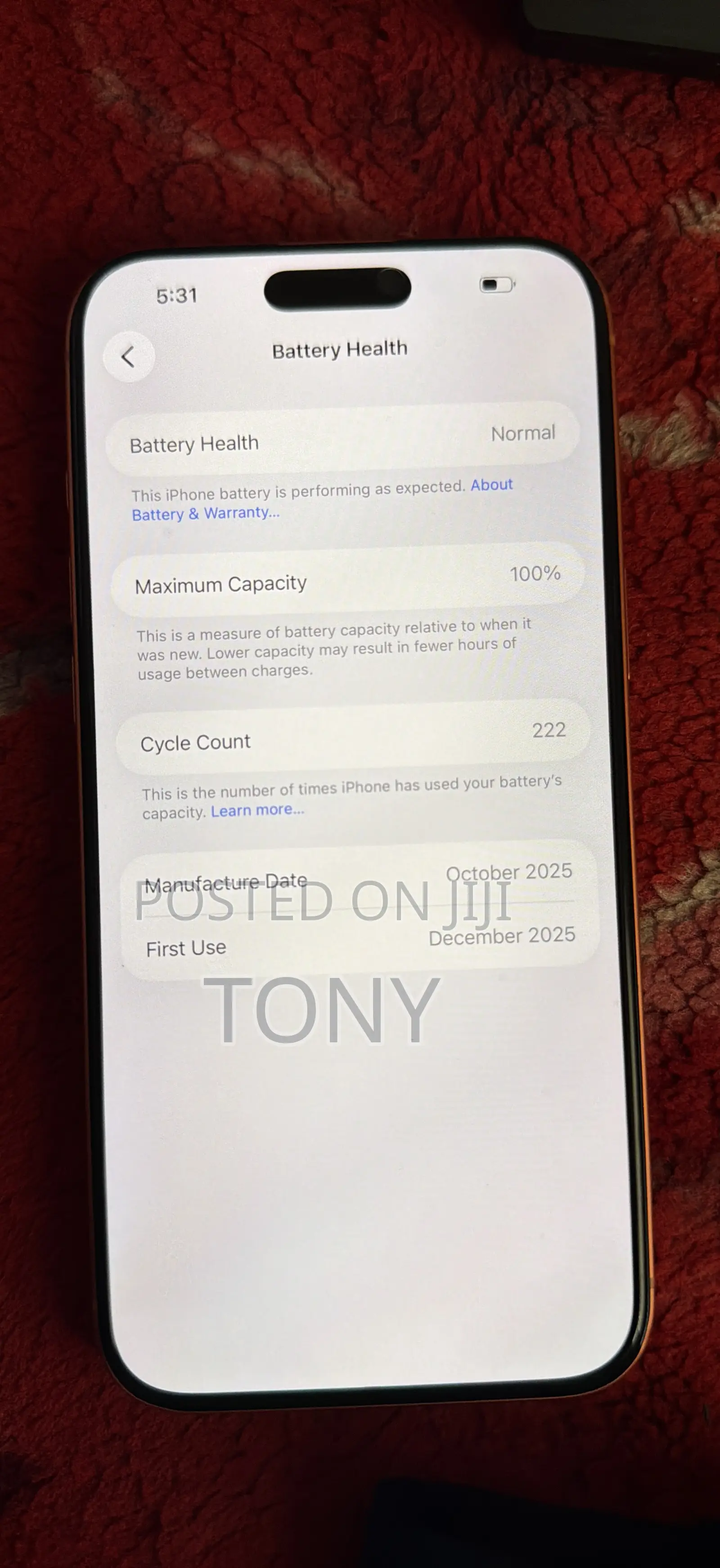 Apple iPhone 17 Pro Max 256 GB Orange