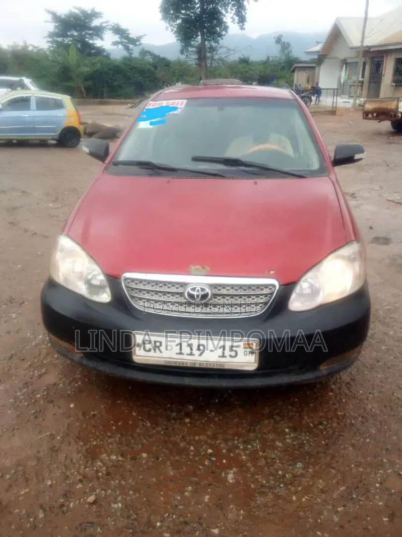 Toyota Corolla 1.8 2008 Red