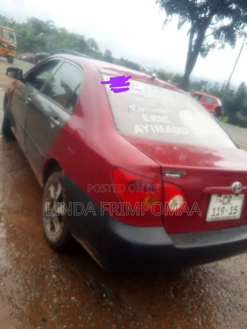 Toyota Corolla 1.8 2008 Red