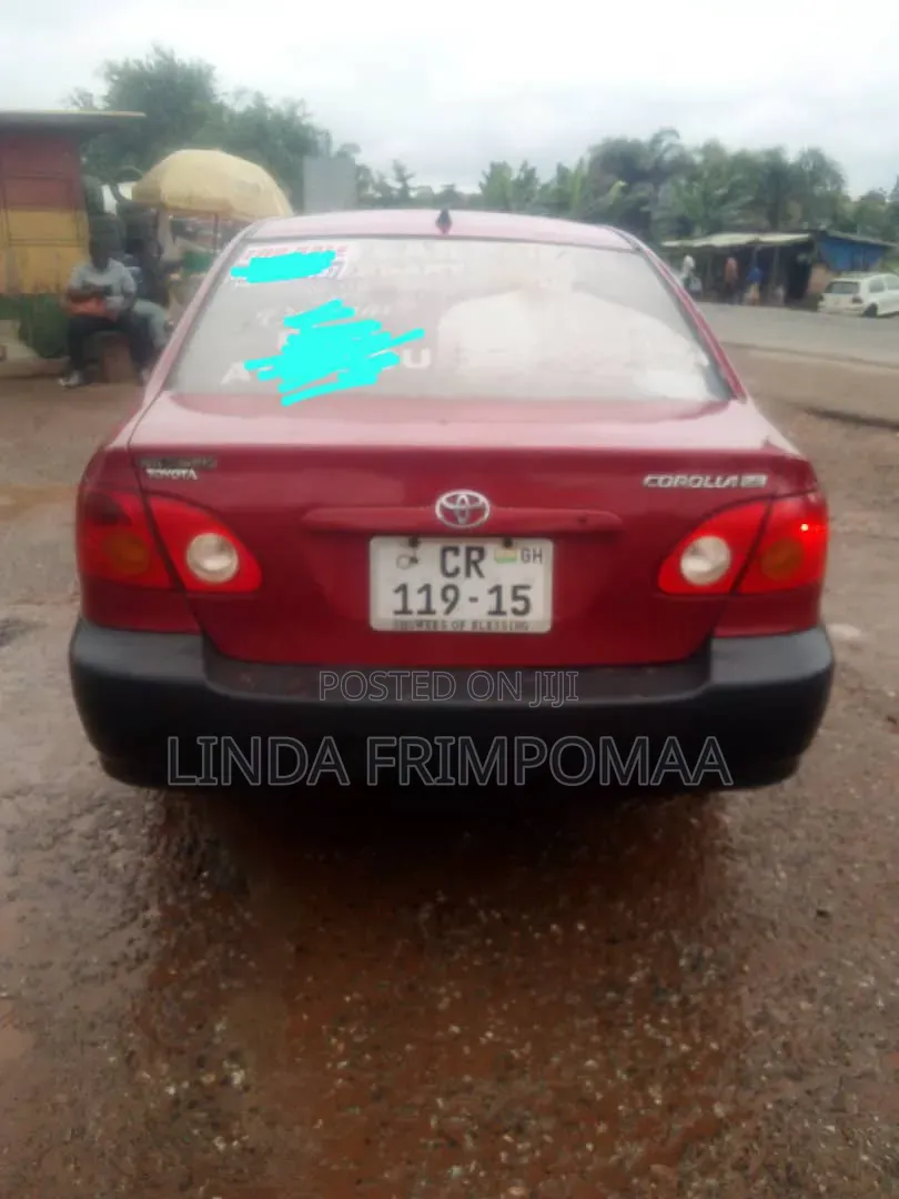 Toyota Corolla 1.8 2008 Red