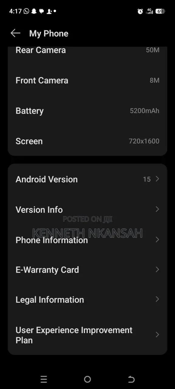 Tecno Camon 40 128 GB Blue