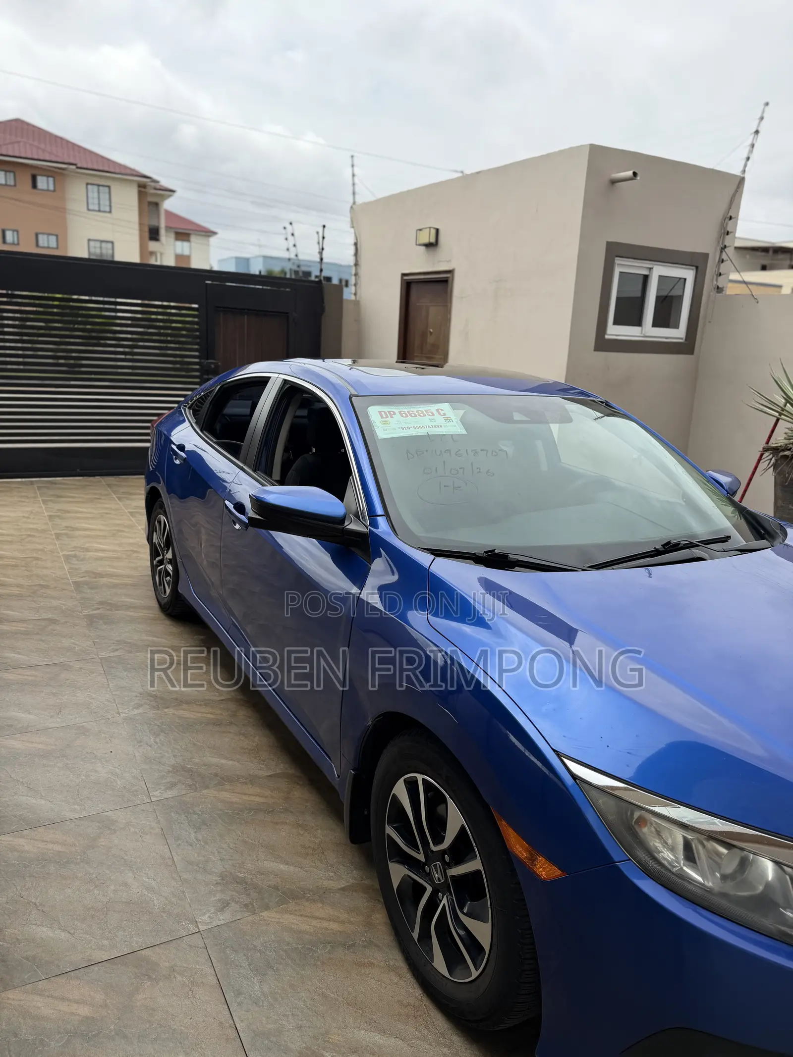 Honda Civic 2017 Blue