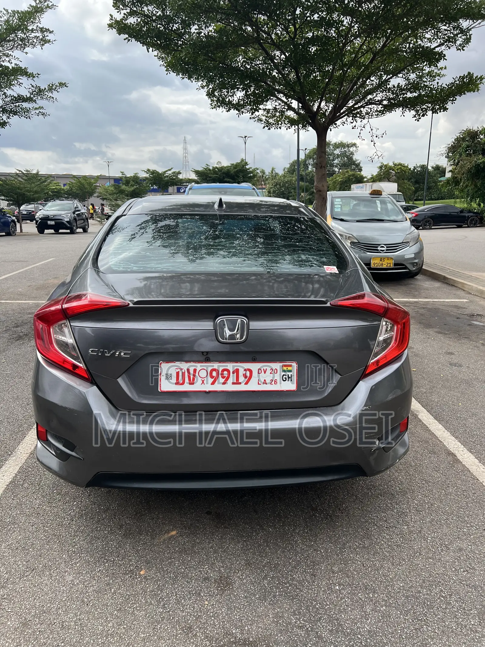 Honda Civic EX-L 4dr Sedan (1.5L 4cyl) 2017 Gray