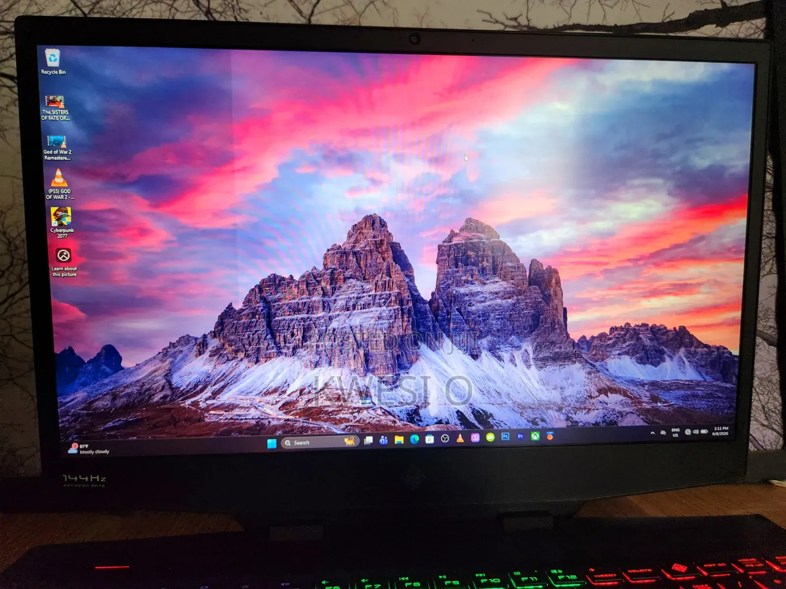 Laptop HP Omen 17 16GB Intel Core i7 SSD 500GB