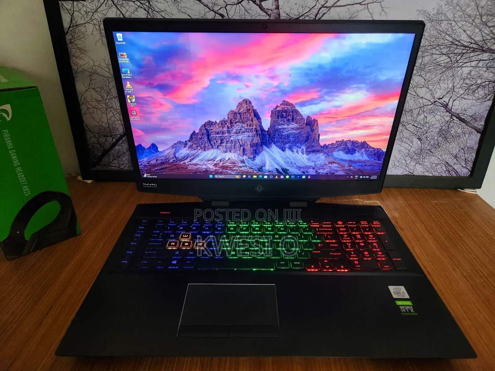 Laptop HP Omen 17 16GB Intel Core i7 SSD 500GB