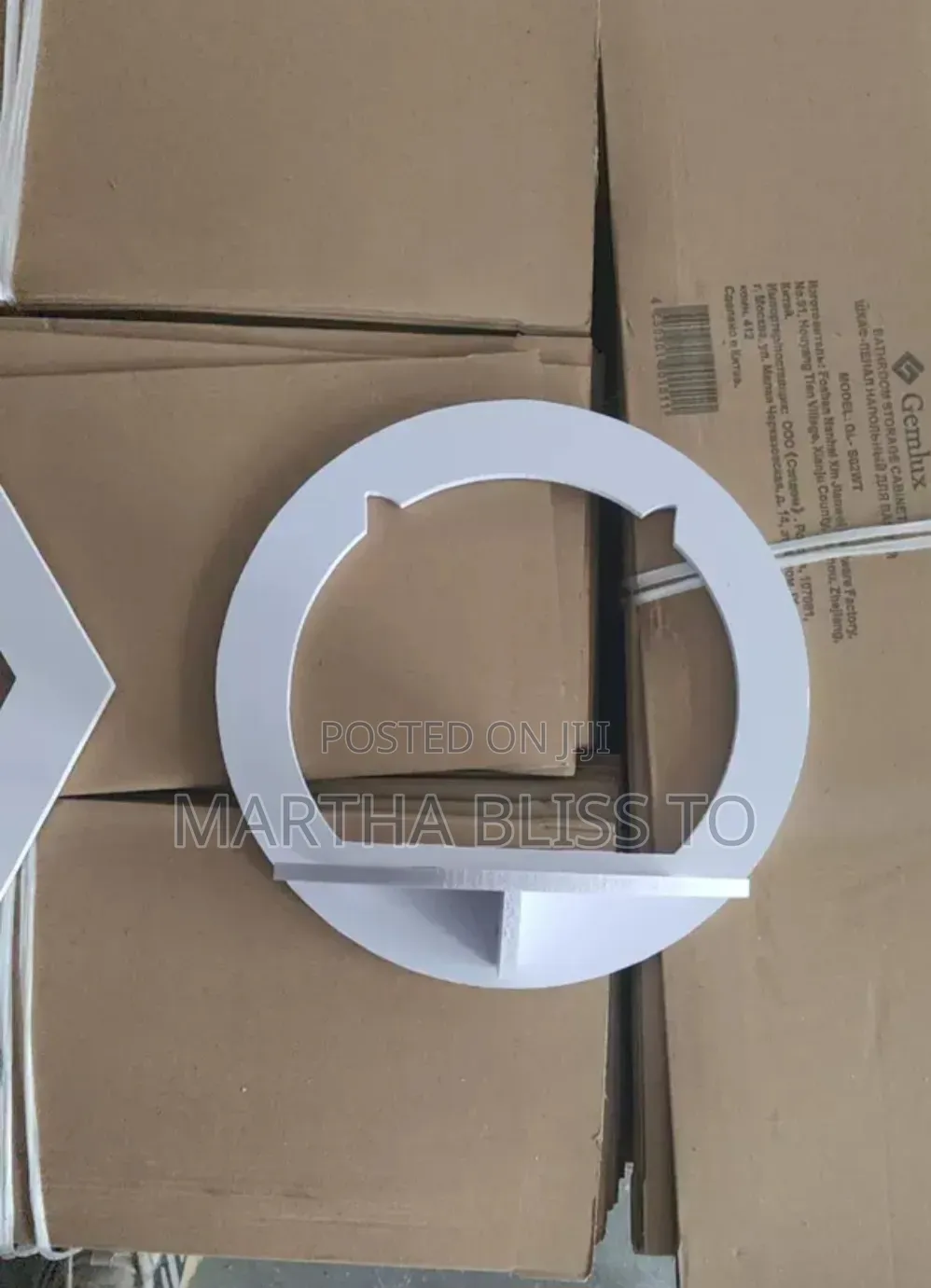 Acrylic Wall Shelves 3in1