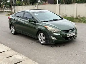 Hyundai Elantra Limited Sedan FWD (1.8L 4cyl 6A) 2013 Green
