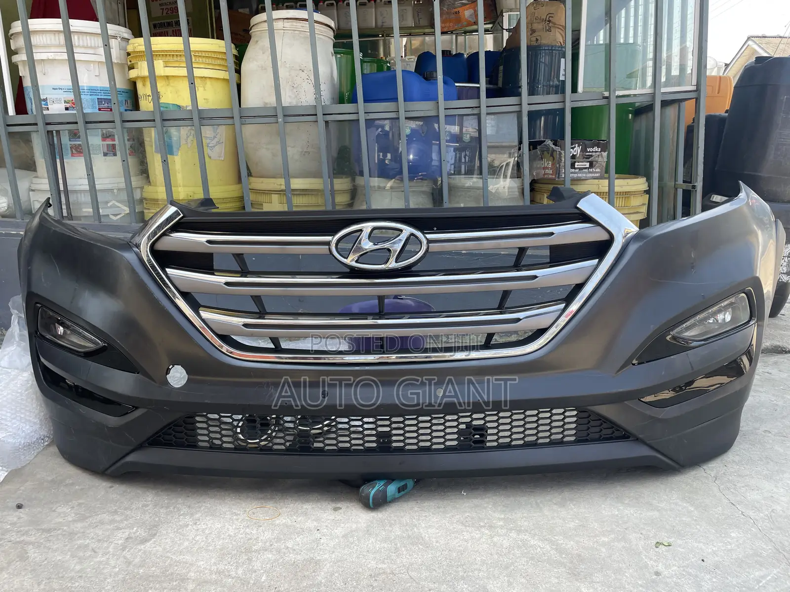2016-2018 Hyundai Tucson Front Bumper Complete