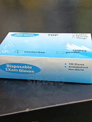Nitrile Disposable Exam Gloves