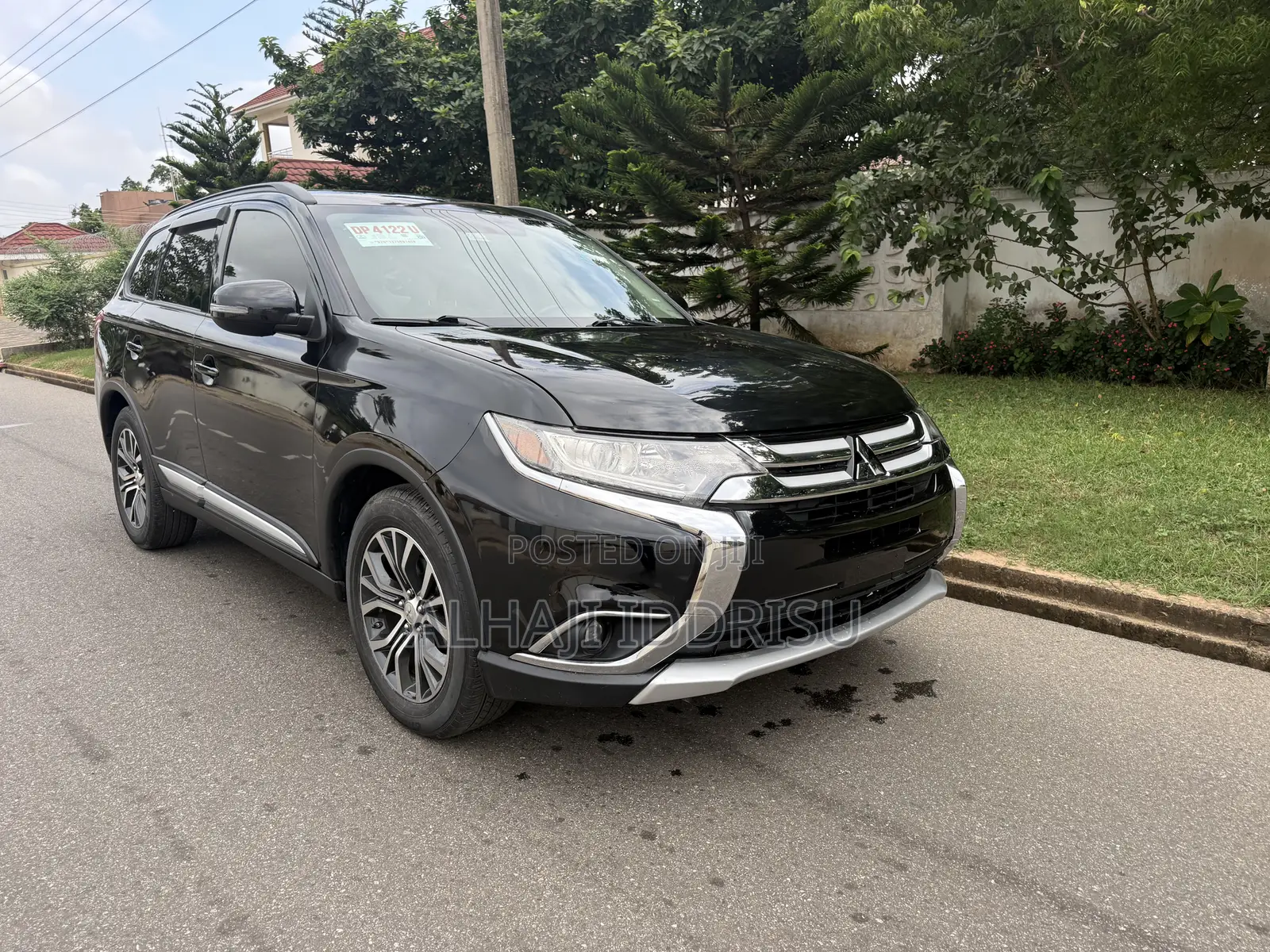 Mitsubishi Outlander SEL AWC 2017 Black