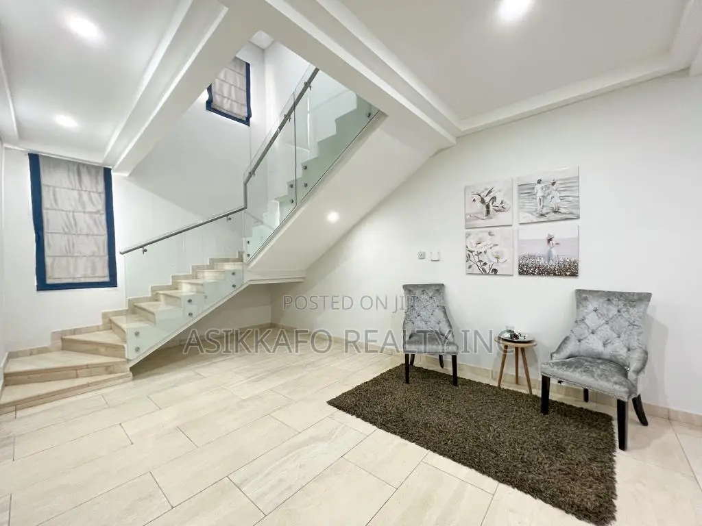 Furnished 4bdrm House in East Airport, Tseaddo for rent