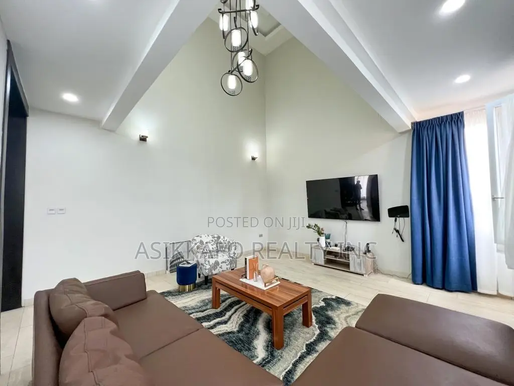 Furnished 4bdrm House in East Airport, Tseaddo for rent