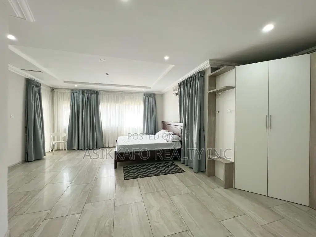 Furnished 4bdrm House in East Airport, Tseaddo for rent