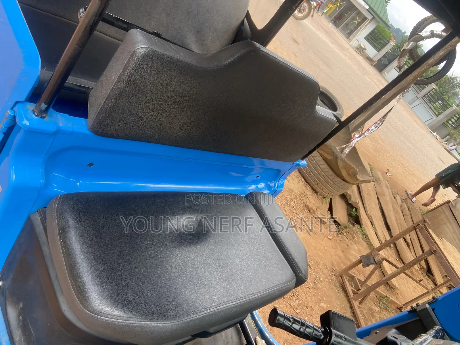 TVS King Deluxe Plus iTouch Start 2025 Blue