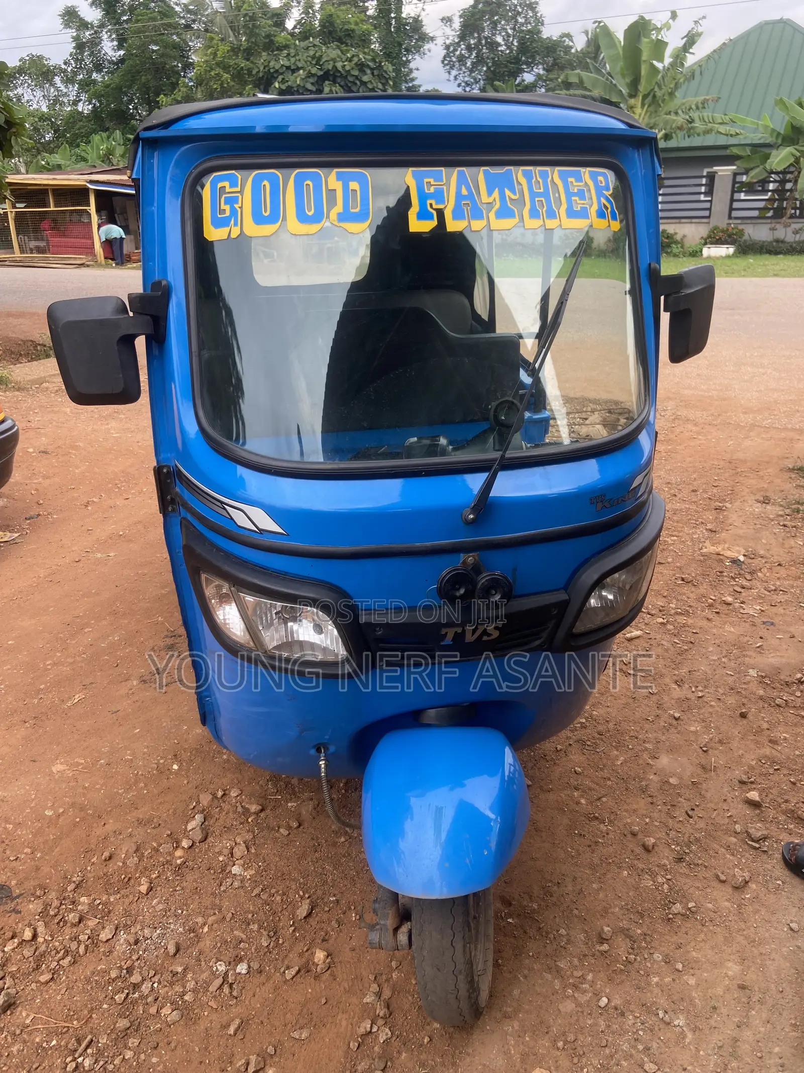 TVS King Deluxe Plus iTouch Start 2025 Blue