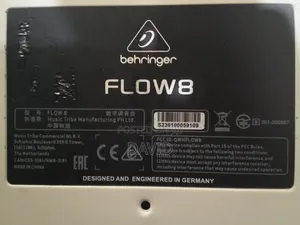 Digital Mixer (Behringer Flow 8)