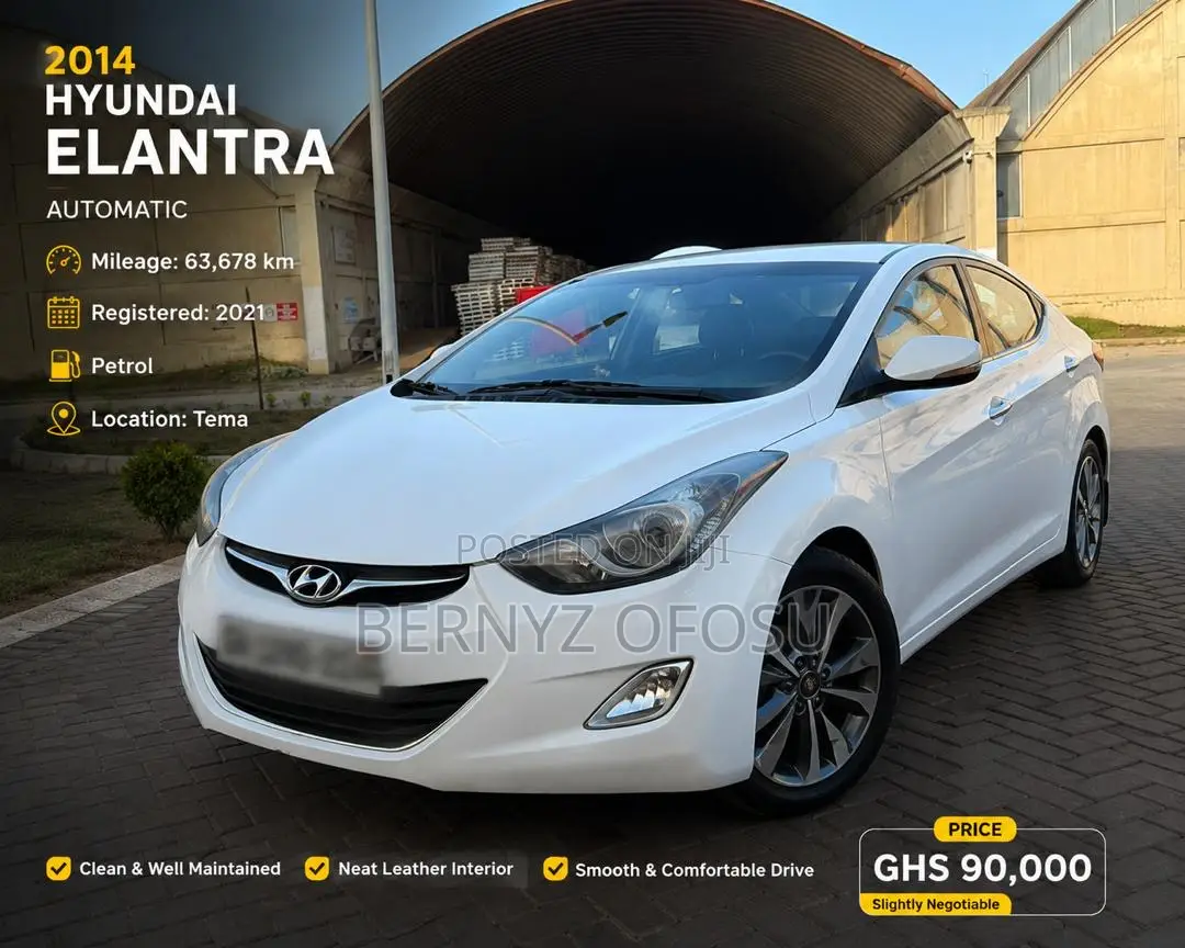 Hyundai Avante 2014 White