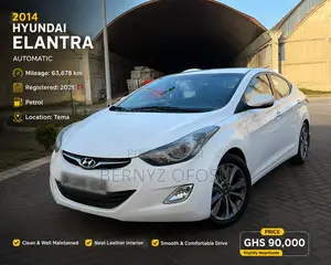 Hyundai Avante 2014 White