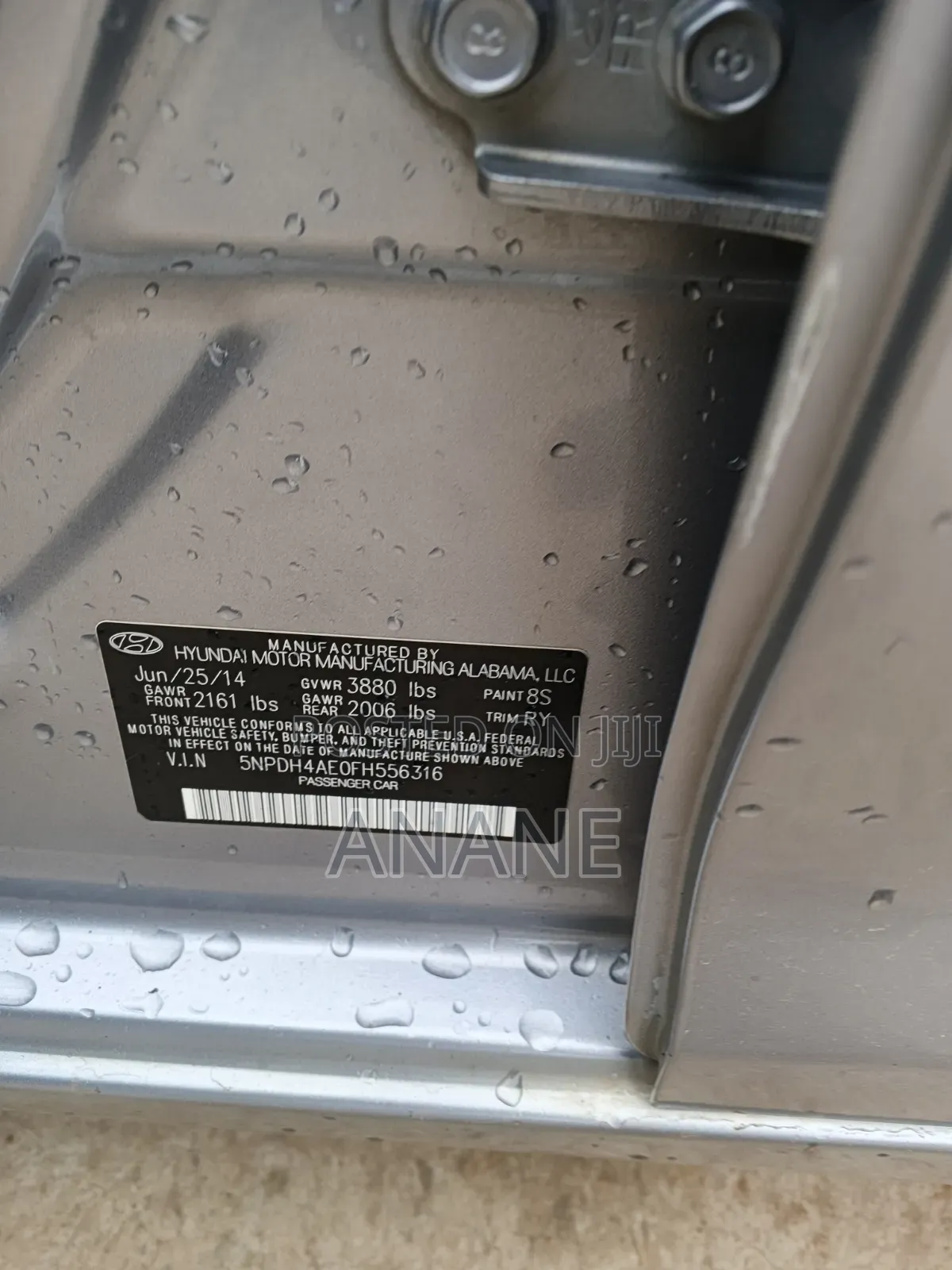 Hyundai Elantra 2015