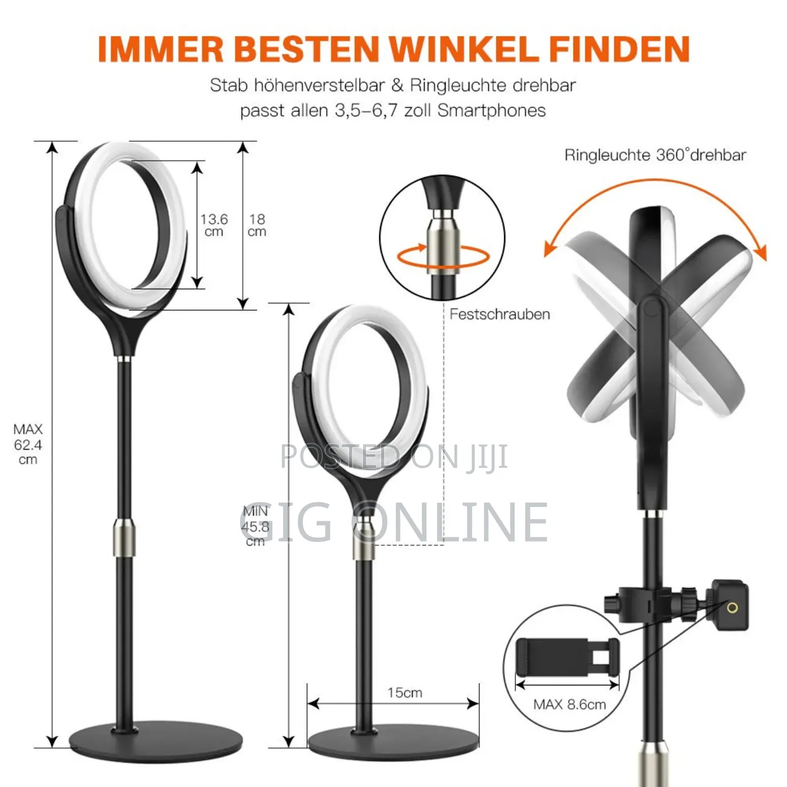 Yoozon LED Ring Light