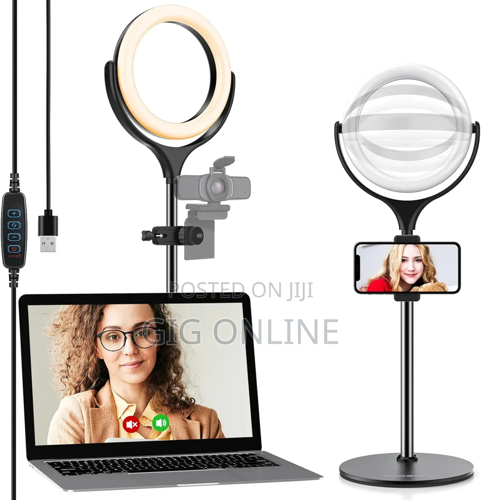Yoozon Professional Ring Light Kit