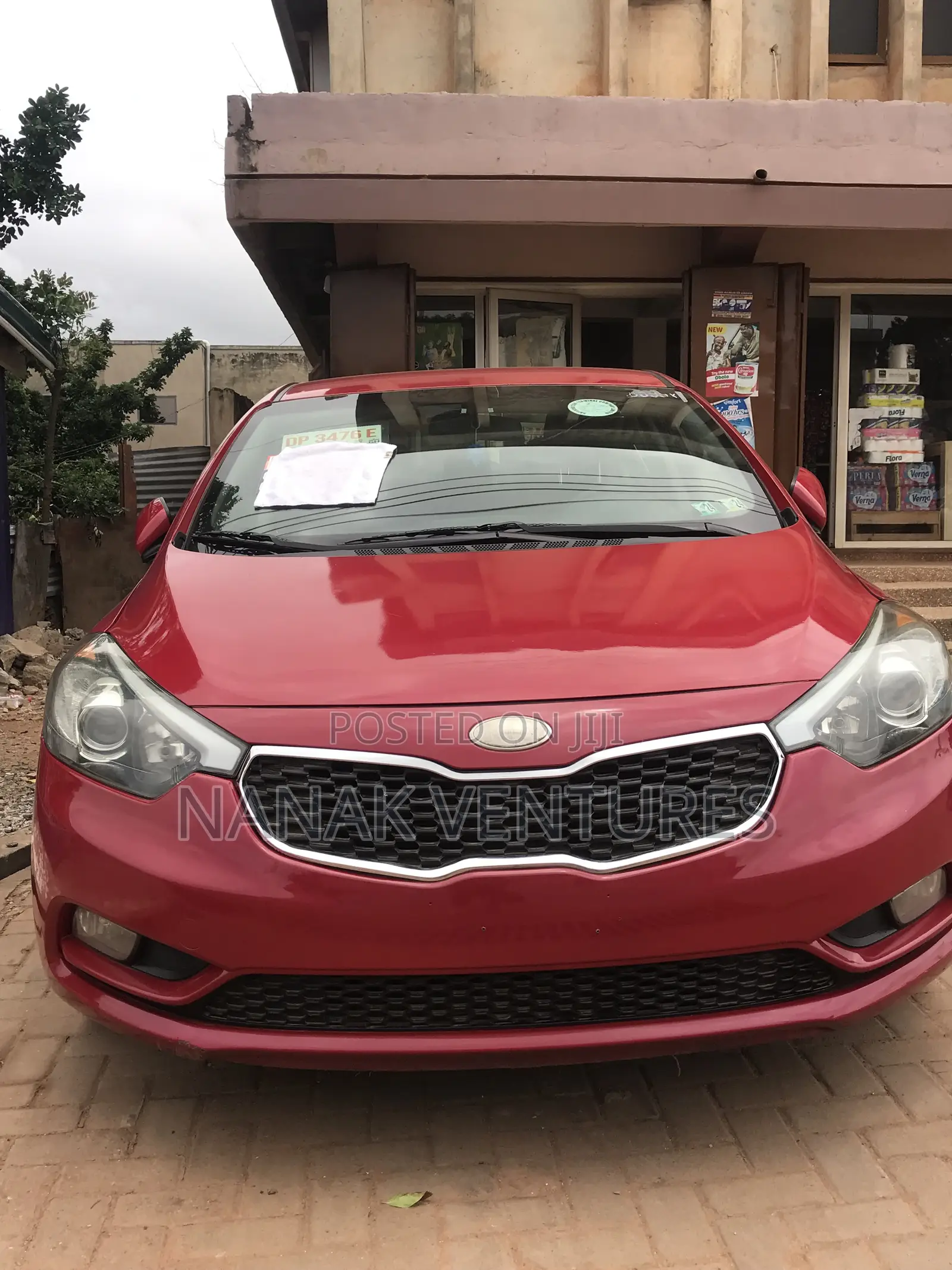 Kia Forte EX Sedan 2015 Red