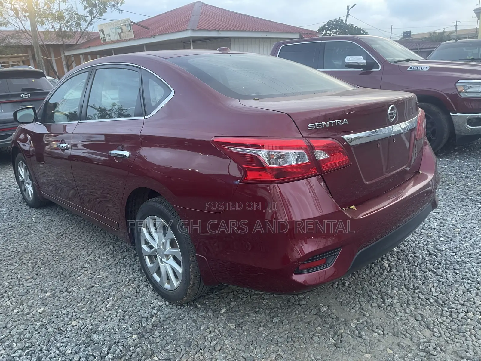 Nissan Sentra SV 2018 Red