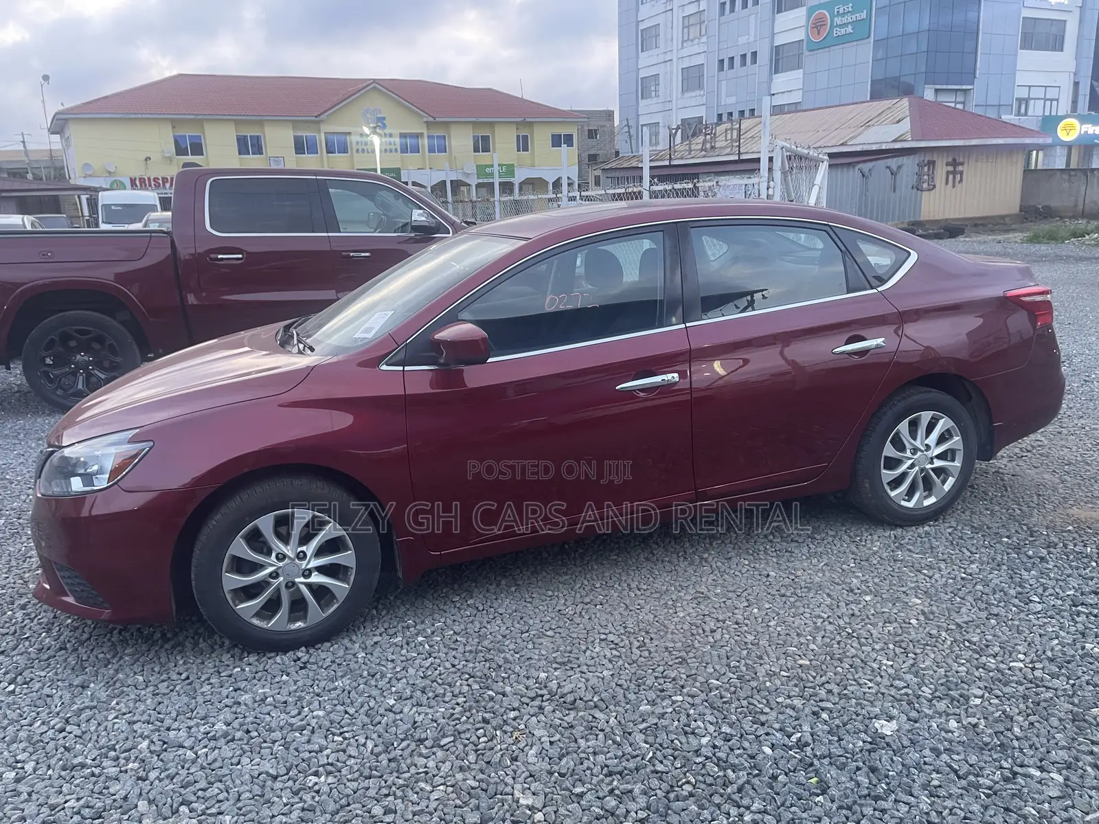 Nissan Sentra SV 2018 Red