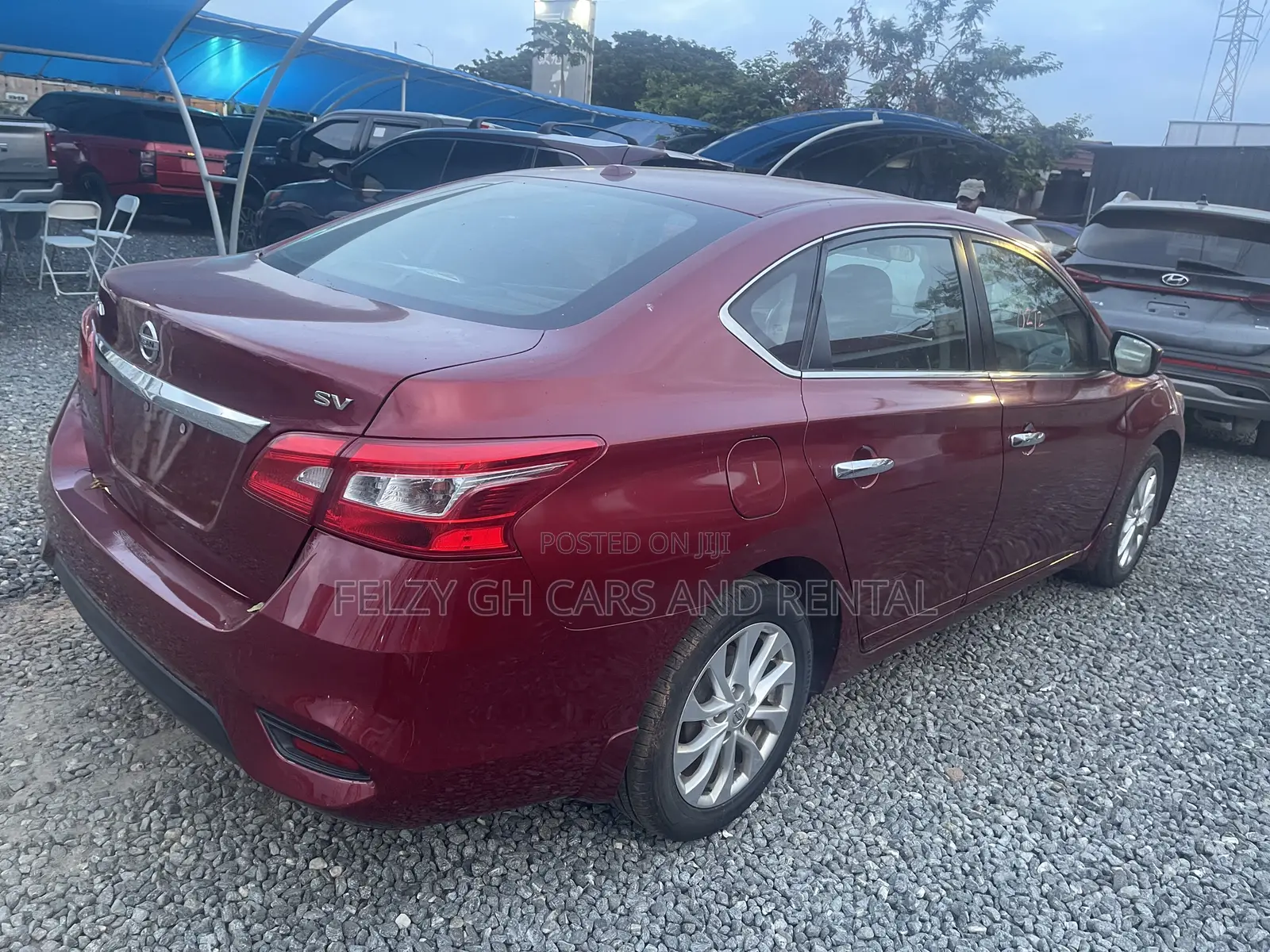 Nissan Sentra SV 2018 Red