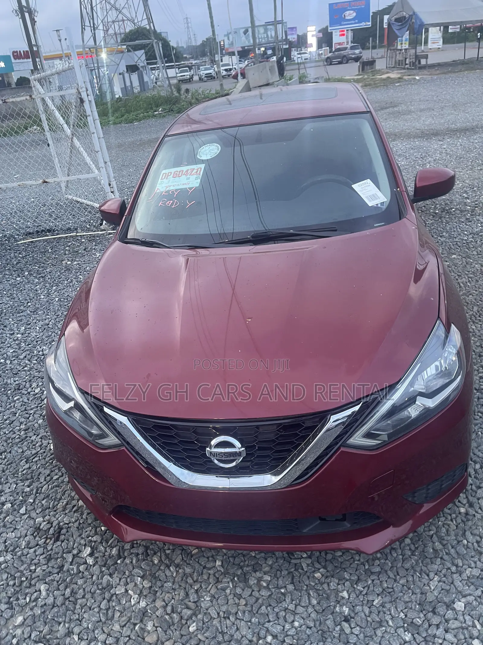 Nissan Sentra SV 2018 Red