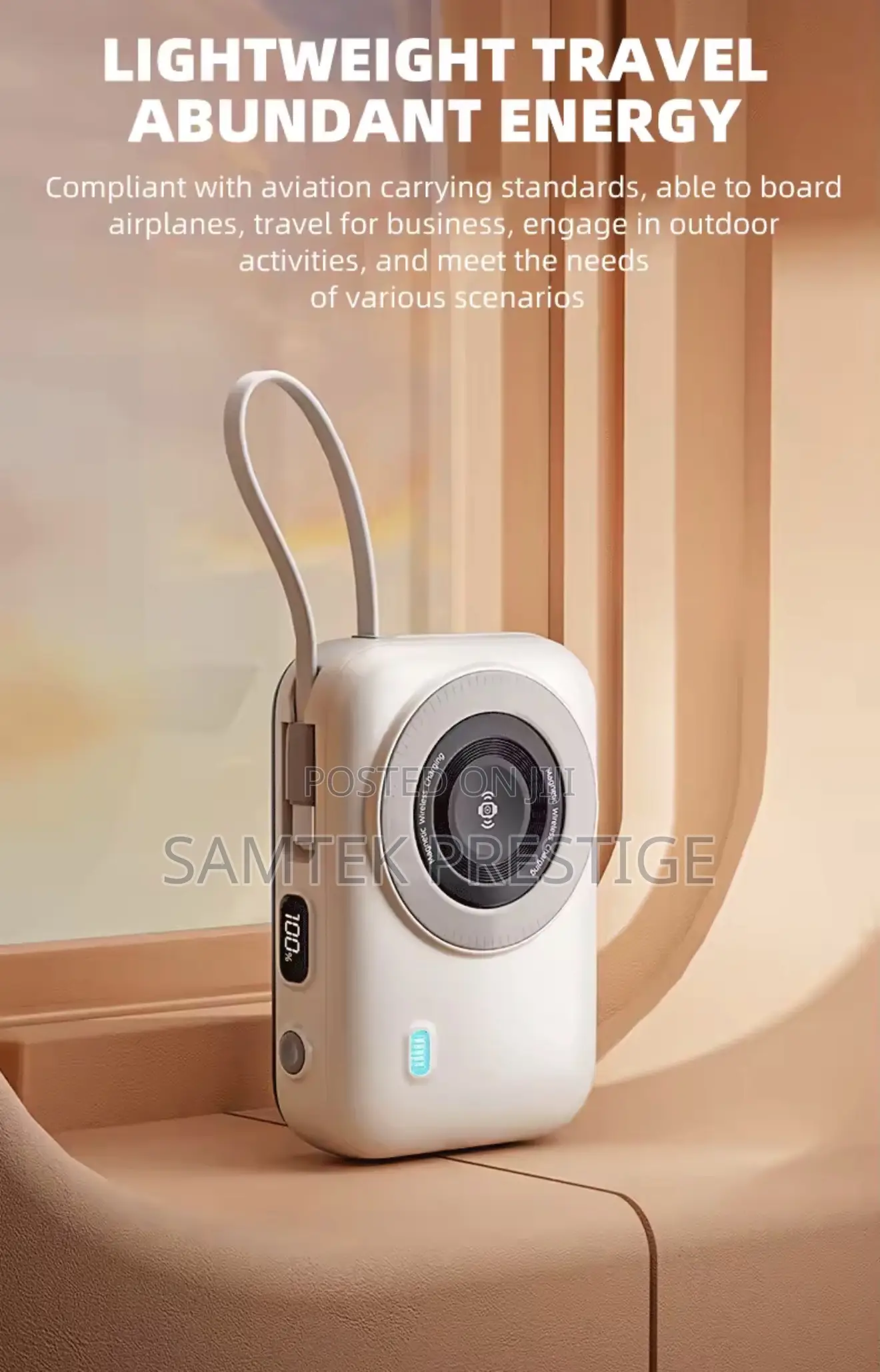 SamTek Ultra Slim Mini Power Bank