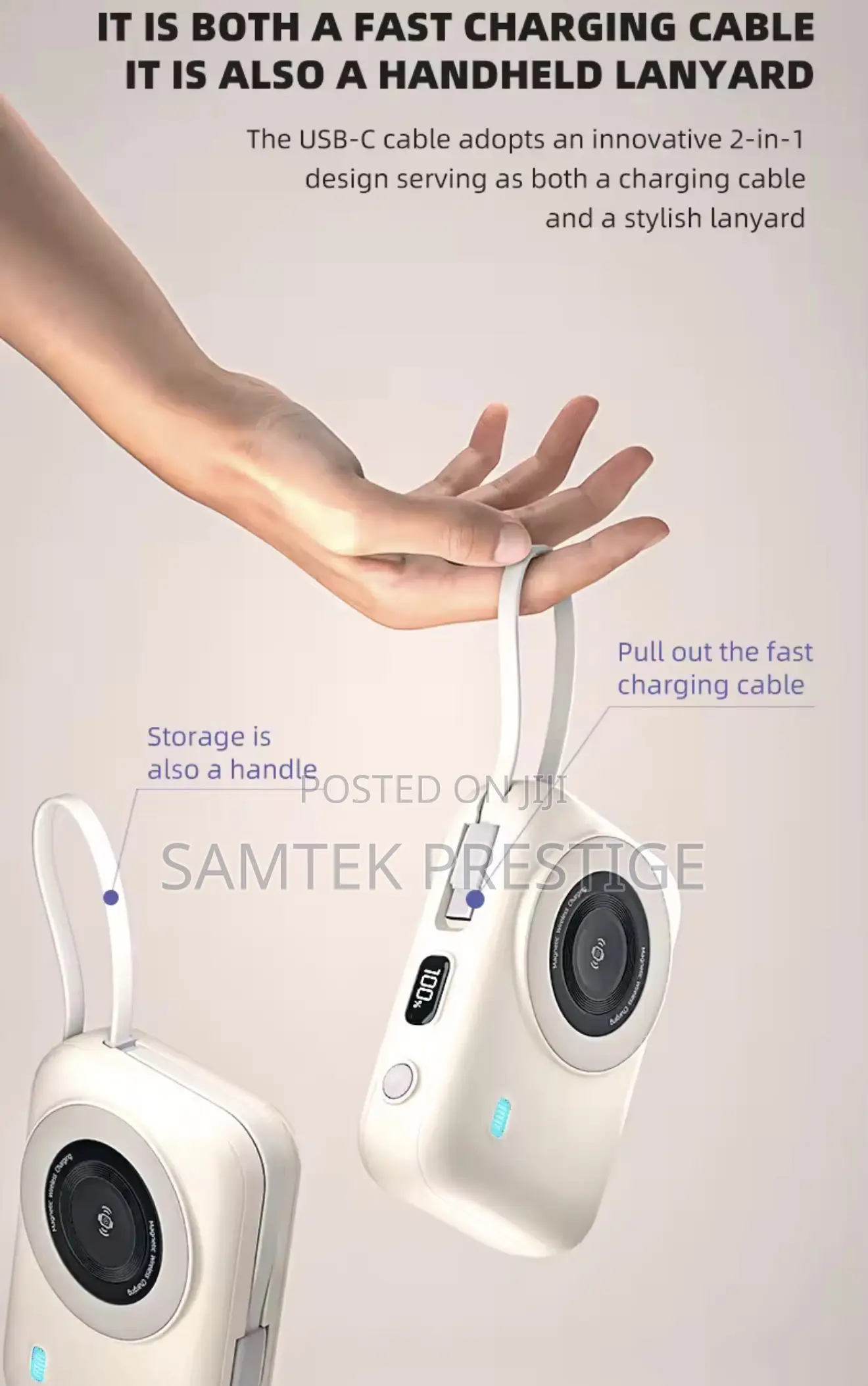 SamTek Ultra Slim Mini Power Bank