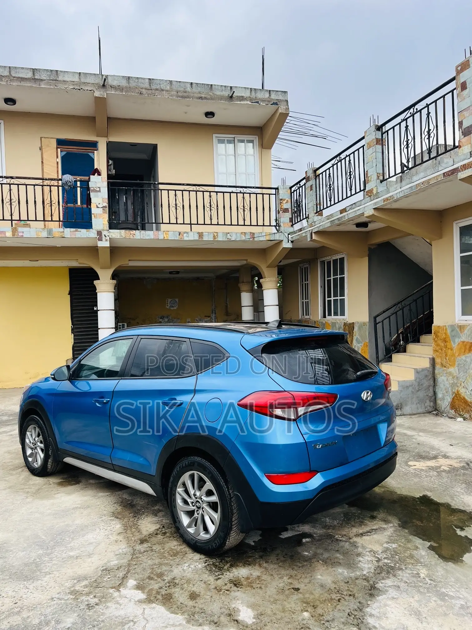 Hyundai Tucson Limited AWD 2018 Blue