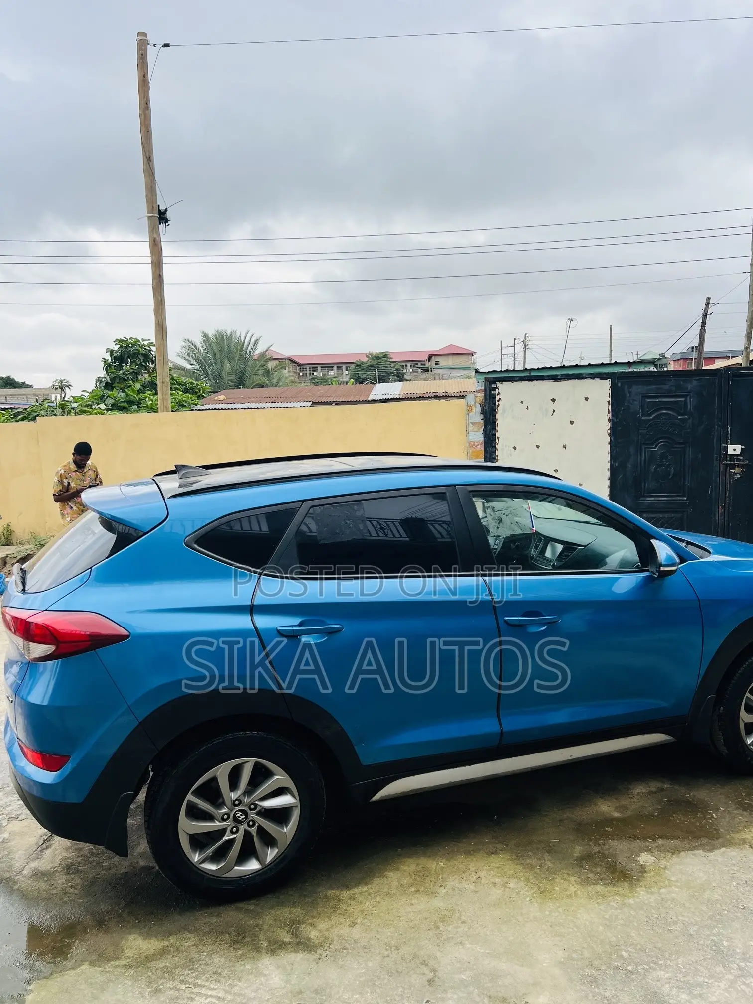 Hyundai Tucson Limited AWD 2018 Blue