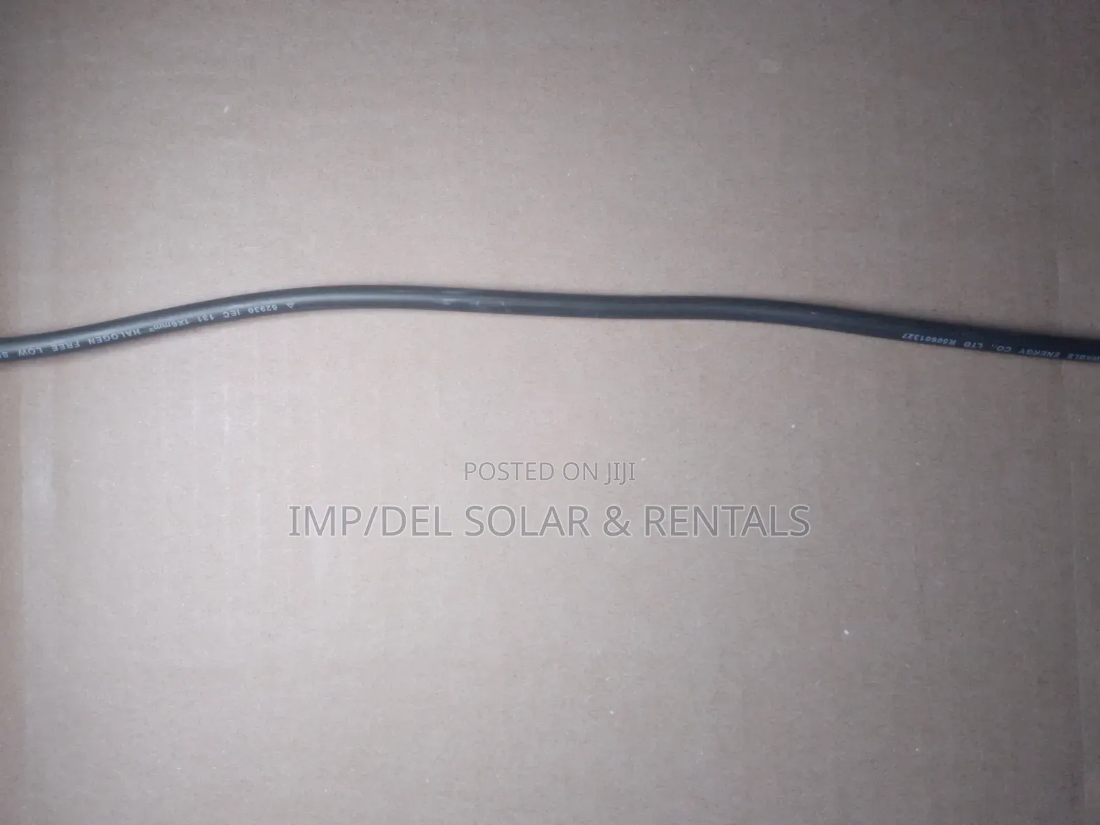 Solar Pv Cable Wire 1× 4mm2