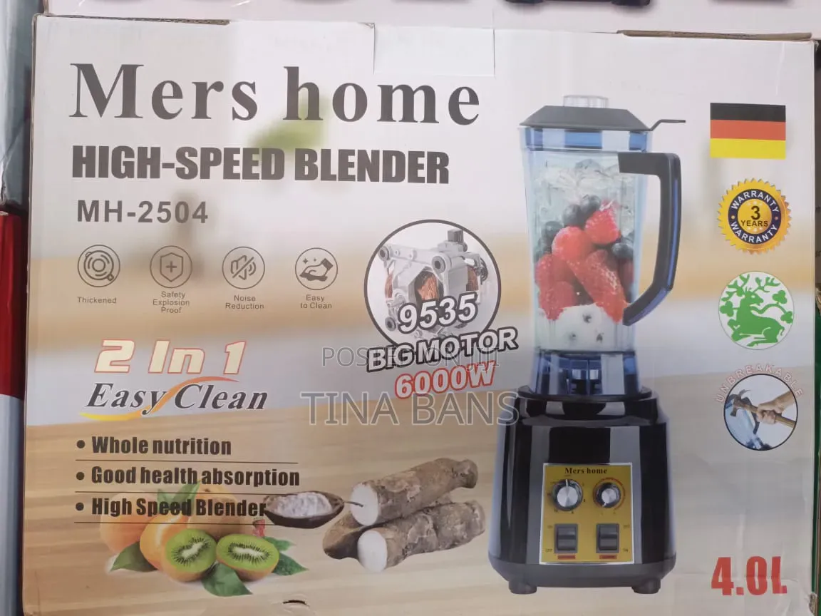 Mershome 4Litres High Speed Blender