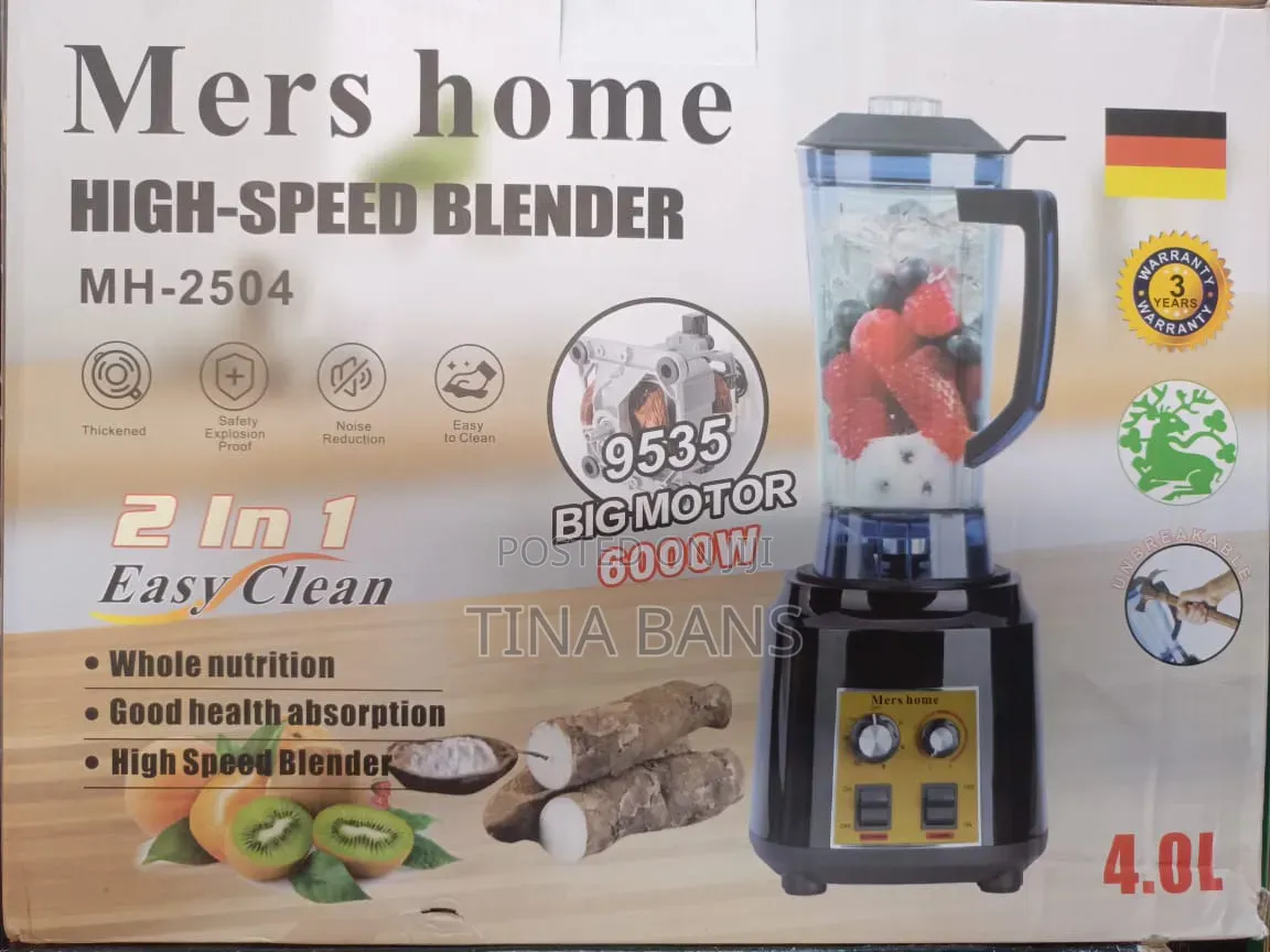 Mershome 4Litres High Speed Blender