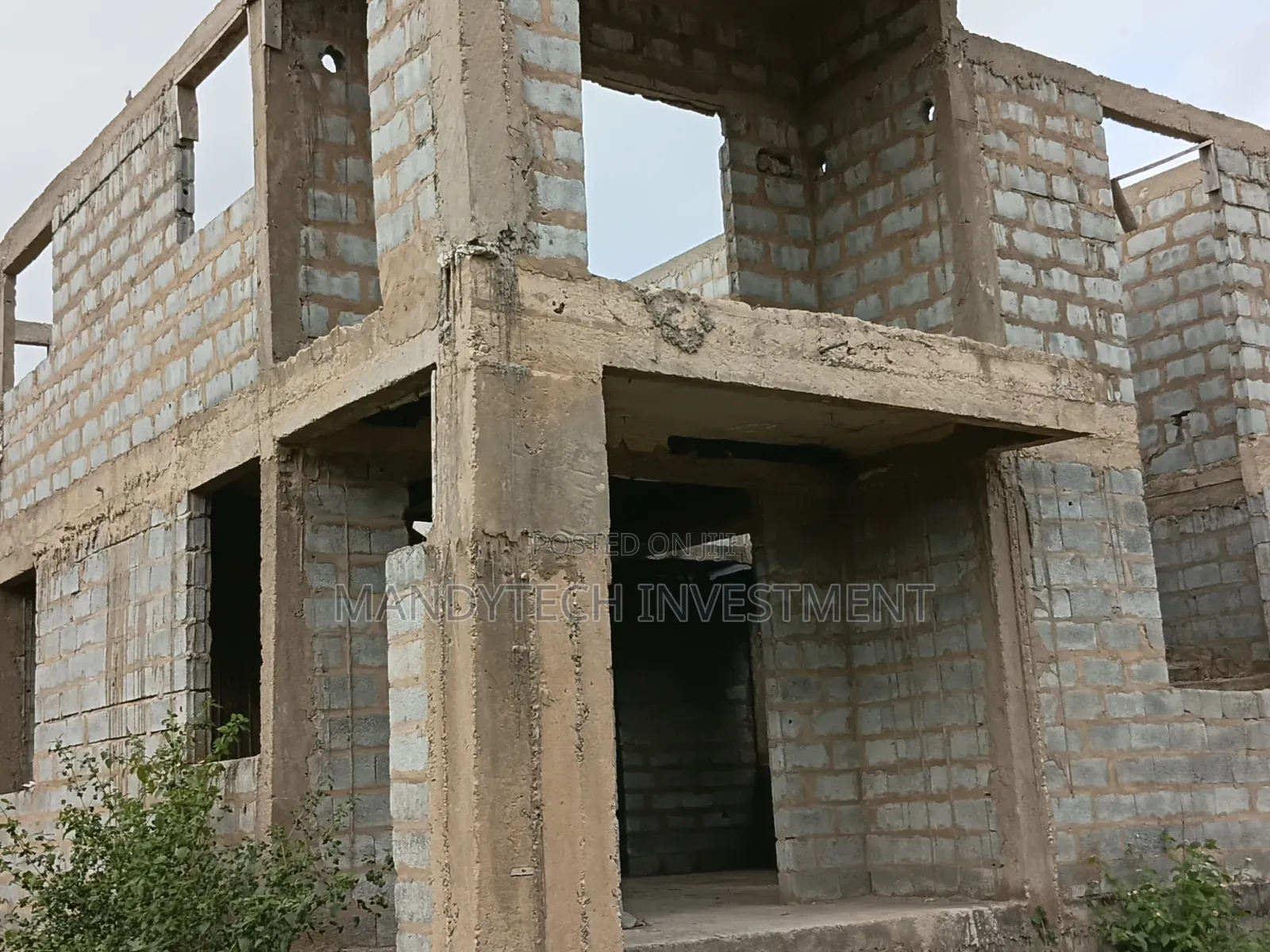 3-Bedroom Uncompleted Modern House - Katamanso State Housing