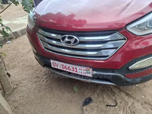 Hyundai Santa Fe 2014 Red