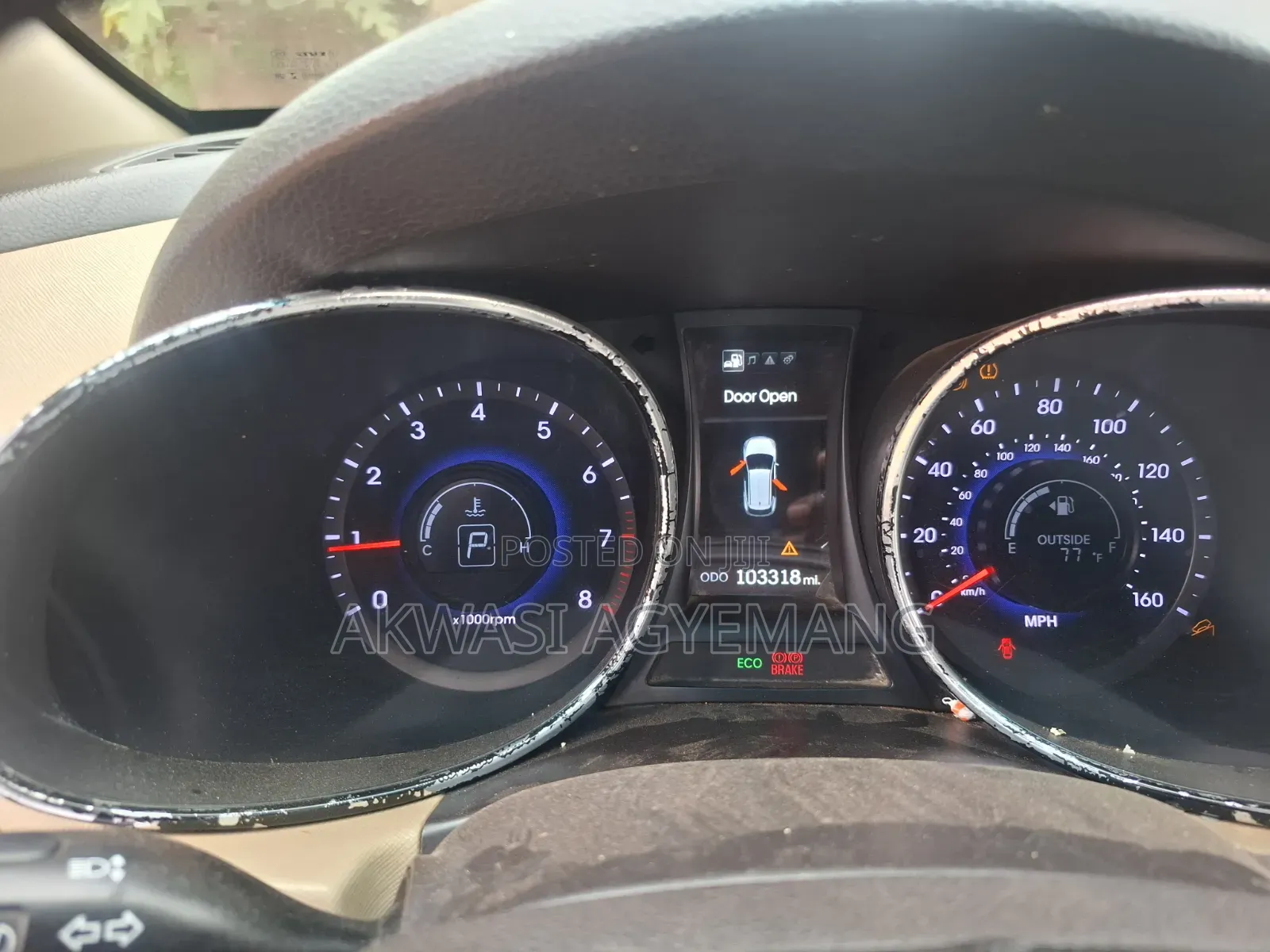 Hyundai Santa Fe 2014 Red