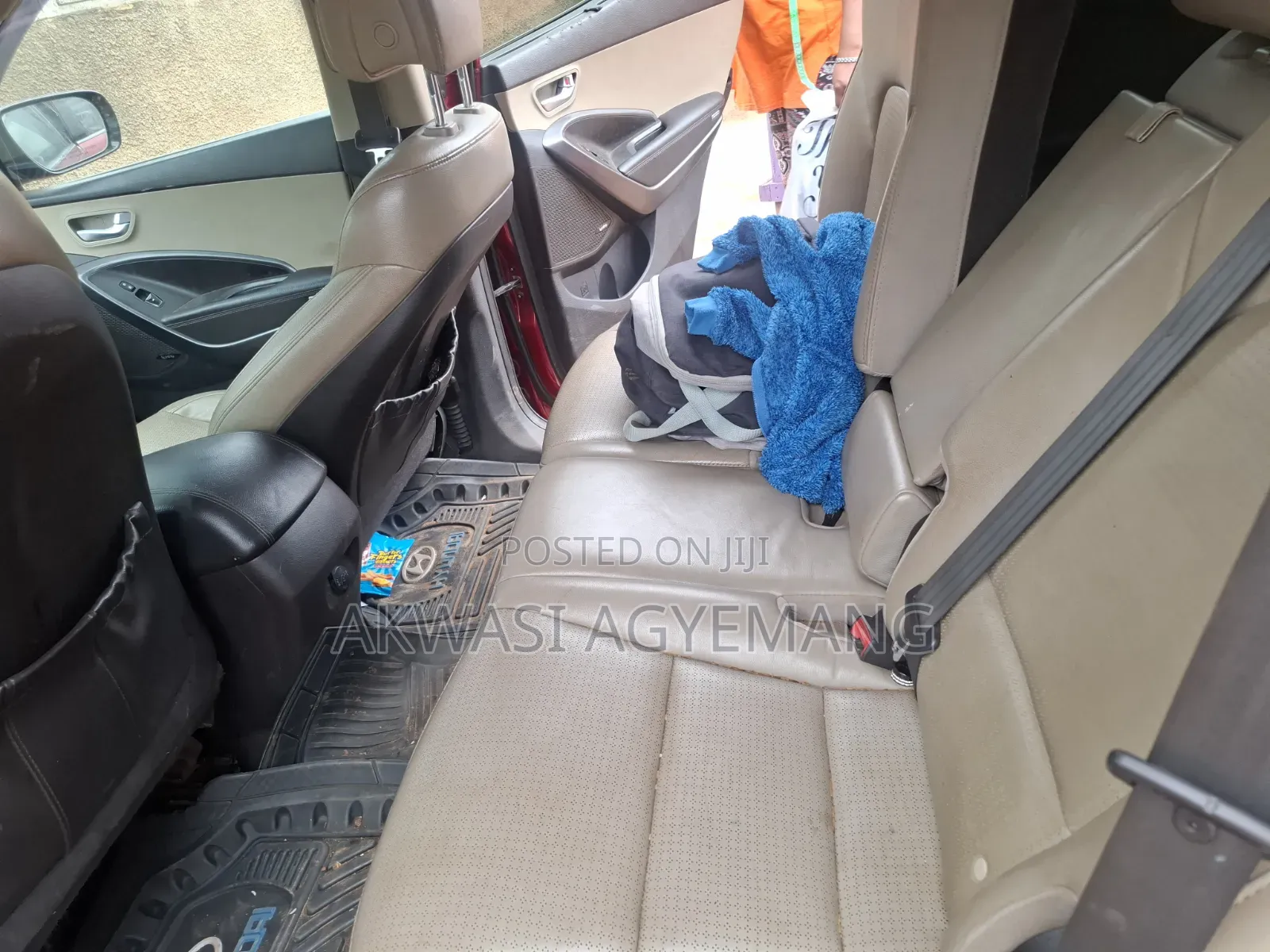 Hyundai Santa Fe 2014 Red
