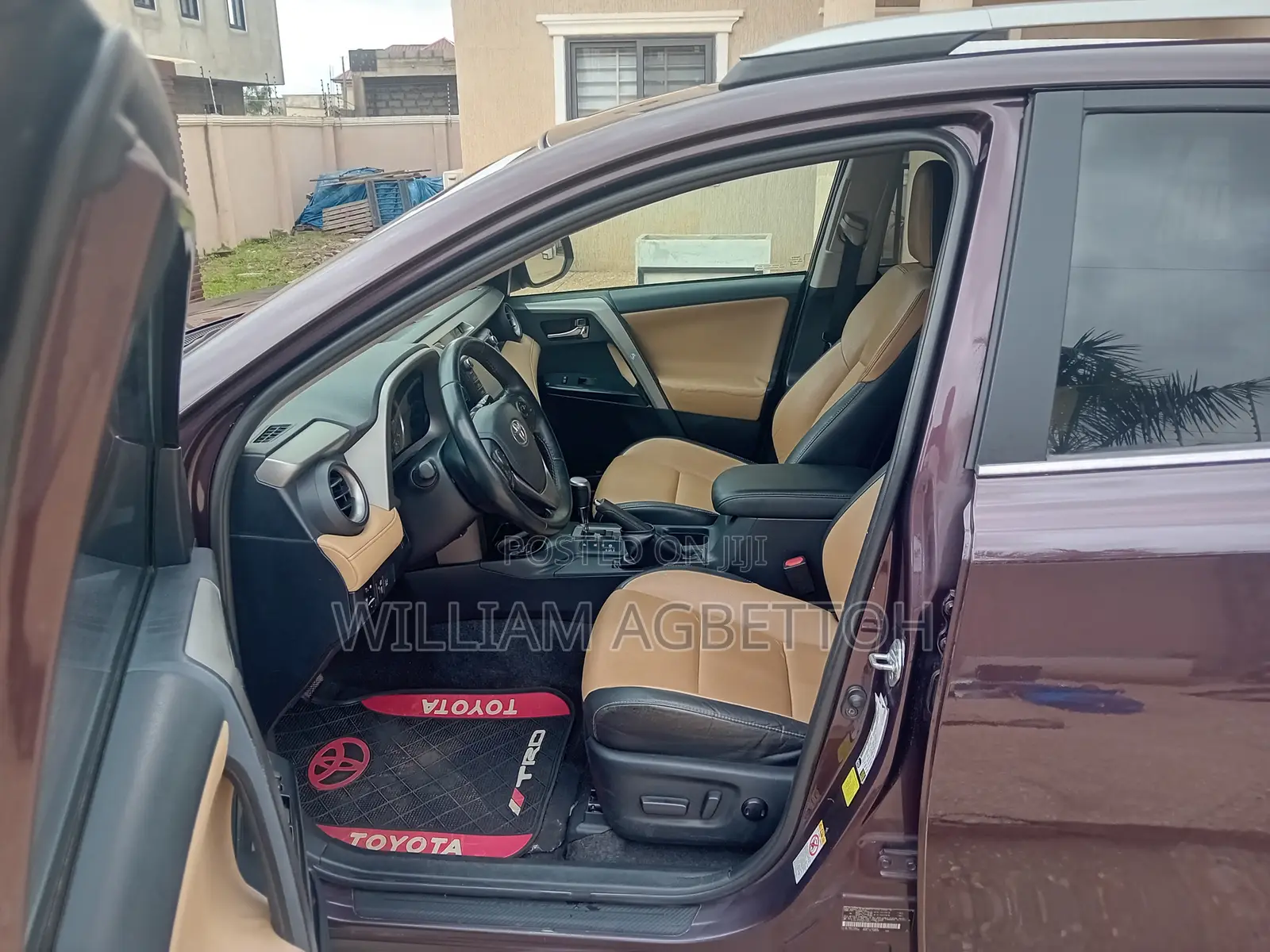 Toyota RAV4 2017 Burgundy