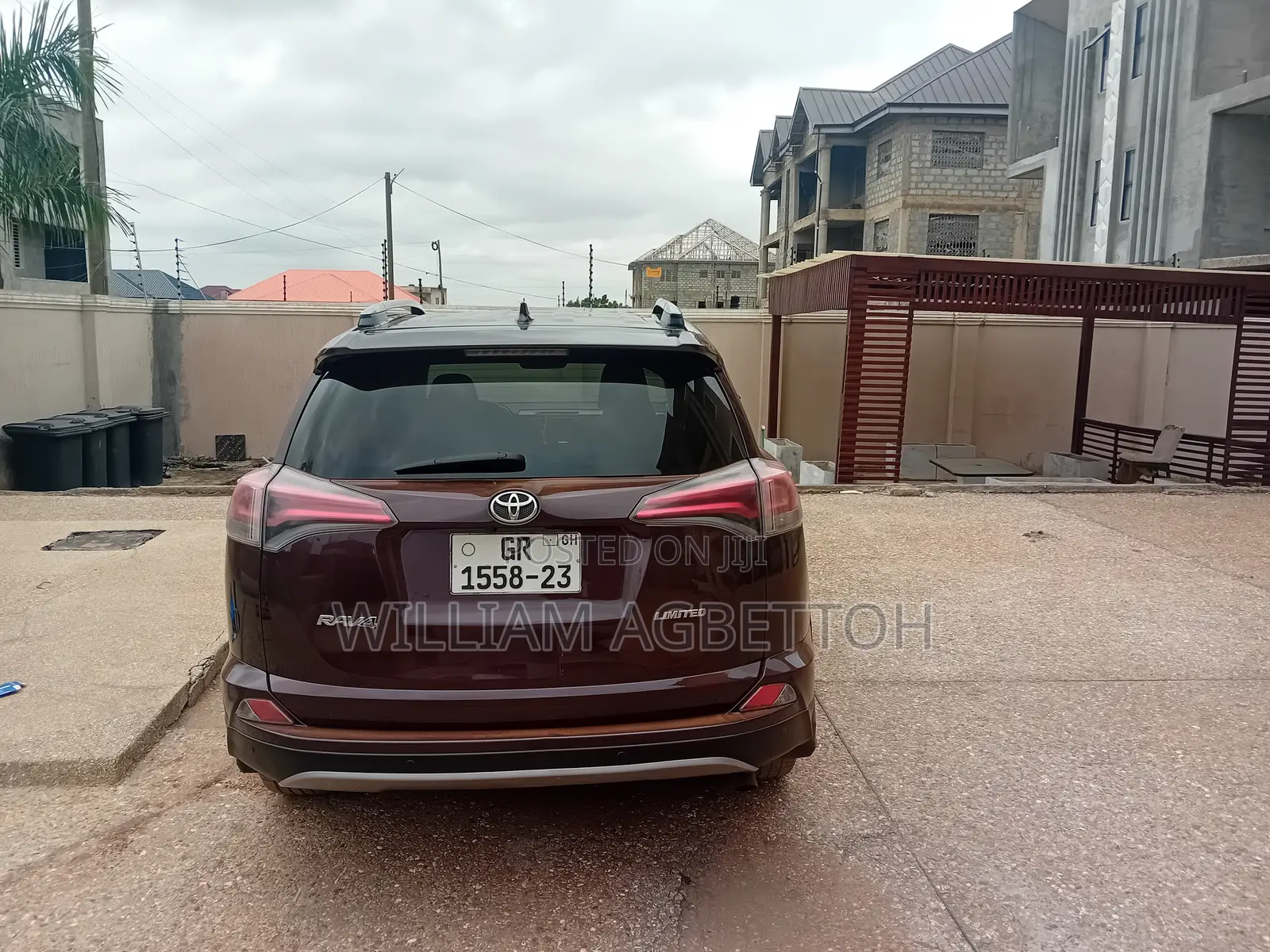 Toyota RAV4 2017 Burgundy